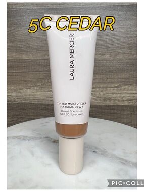 Laura Mercier Long-Wear Tinted Moisturizer Natural Dewy Skin Tint SPF -5C CEDAR